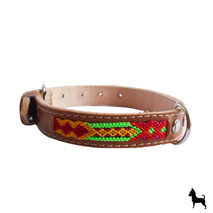 Collar artesanal para perro