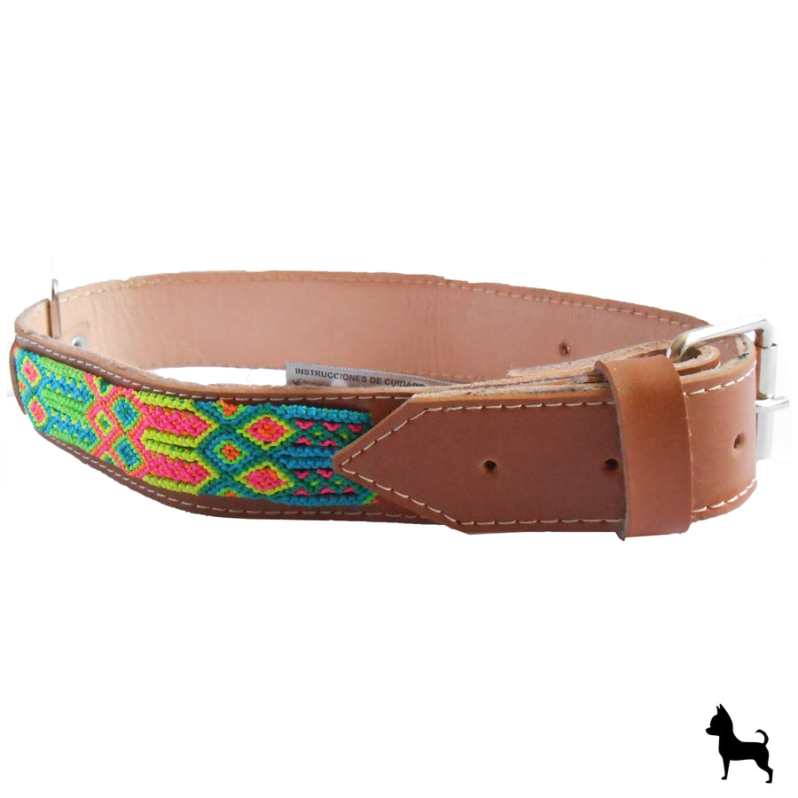 Collar artesanal para perro