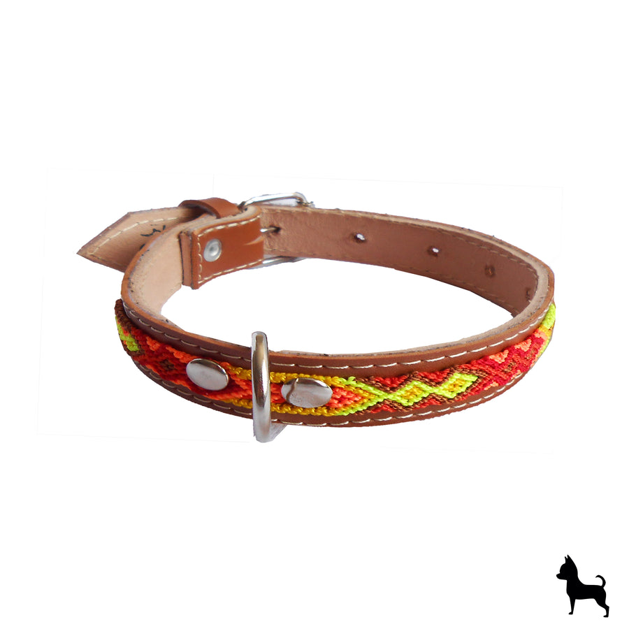 Collar artesanal para perro