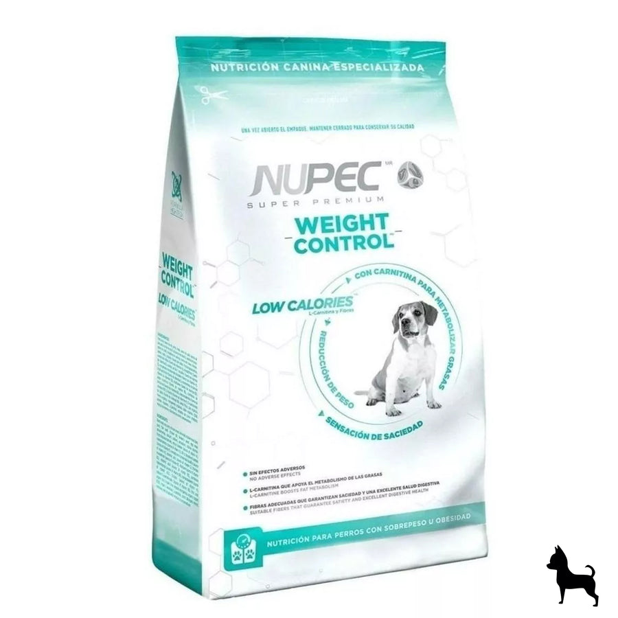 Alimento Nupec Nutrición Especializada Weight Control para perro raza pequeña