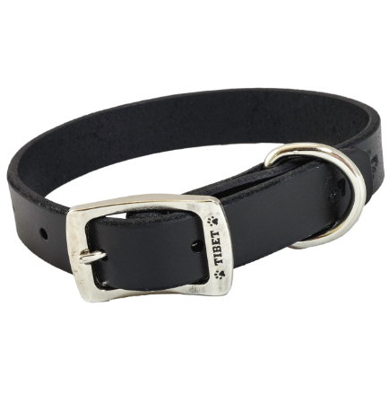Collar piel liso para perro