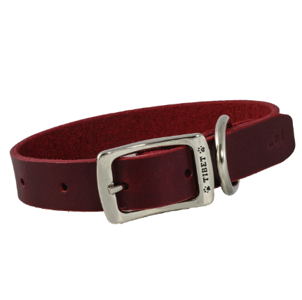 Collar piel liso para perro