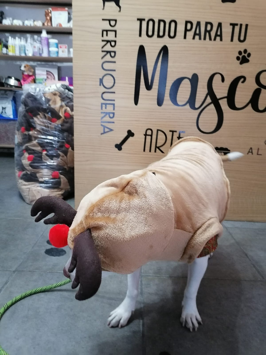 Sudadera de reno café