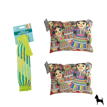 Juguete mordedera de tela