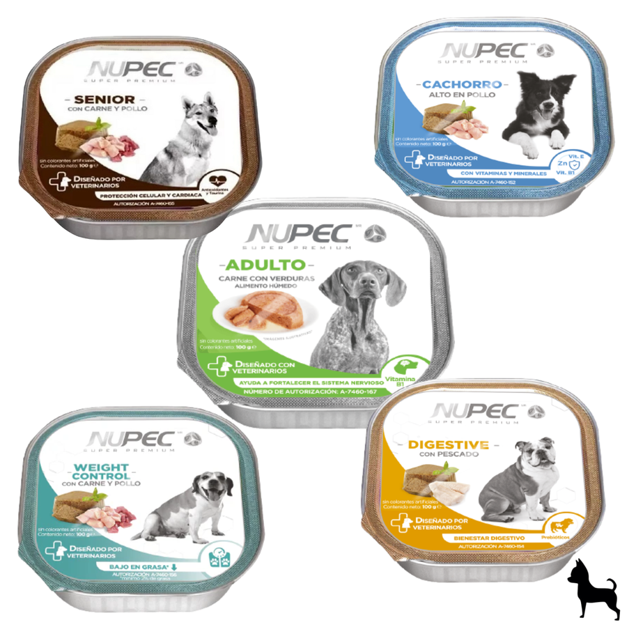 Nupec Alimento húmedo para perros