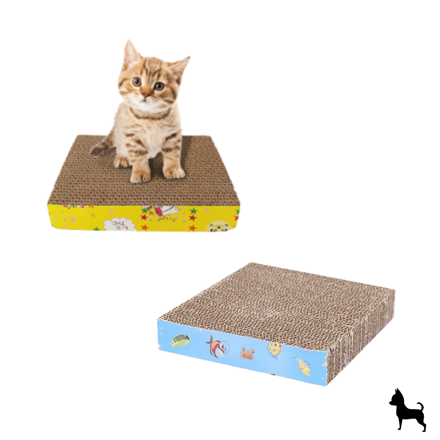 Rascador de cartón para gatos