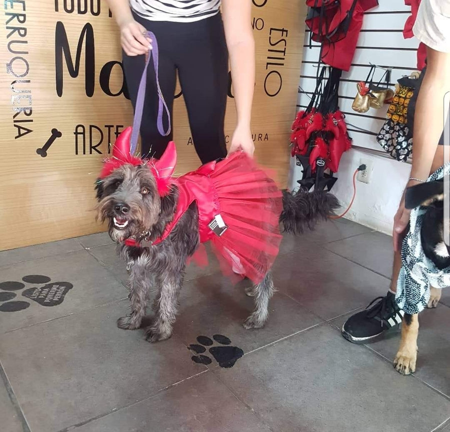 vestido de diablita