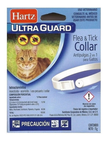 Collar antipulgas para gato
