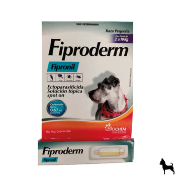 FIPRODERM - Pipetas para pulgas y garrapatas