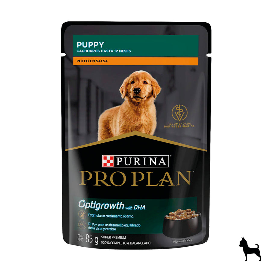 Pro PlanAlimento húmedo Puppy 85 g - Optigrowth 0-12 meses