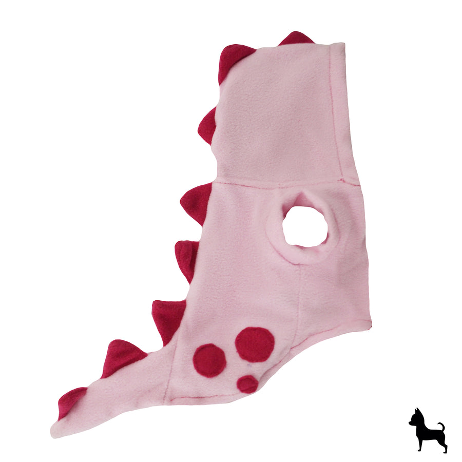 Sudadera de dinosaurio rosa